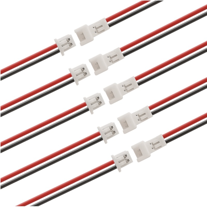 5x Micro Plugs And Sockets (2 Pin)