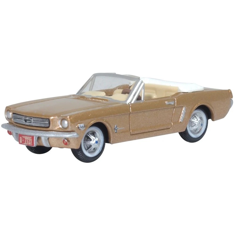 Diecast 1:87 Ford Mustang Convertible 1965 Prairie Bronze 87MU65007