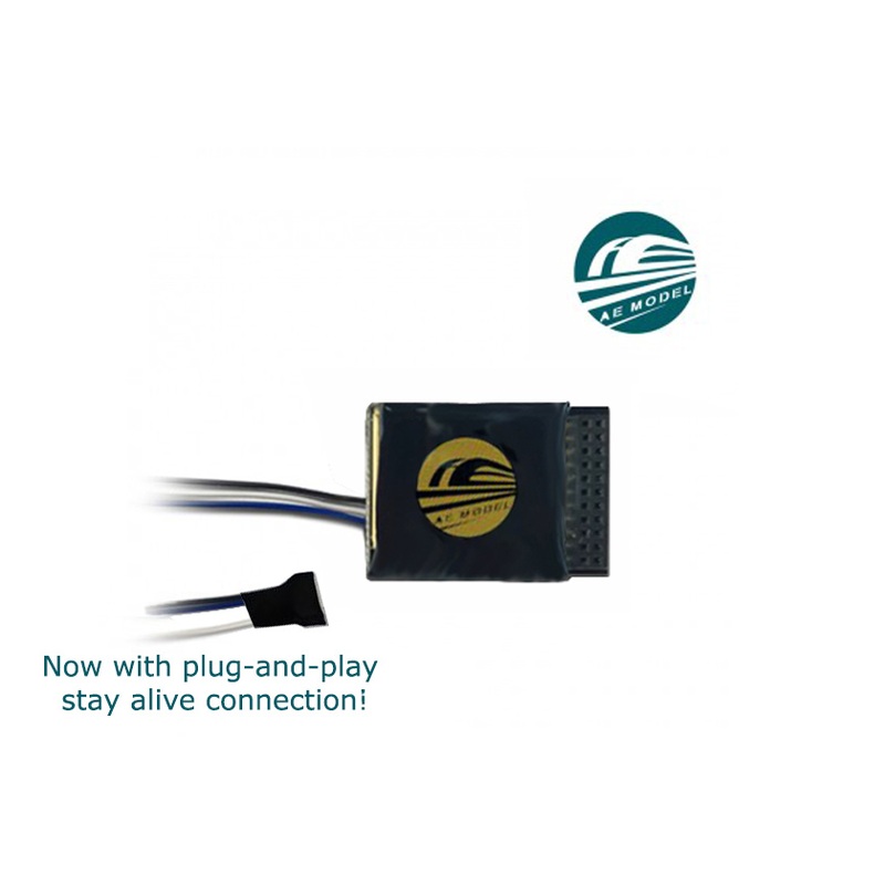 AE Models 21-Pin Direct 6 Function Decoder With Stay Alive Socket AED-21PD.4.2