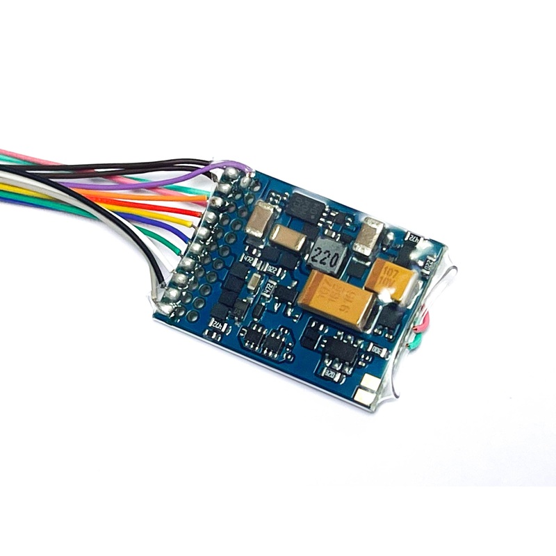 Blank Loksound 5 FX Sound Decoder 8 pin 58210 (Function Only, No Motor Outputs)