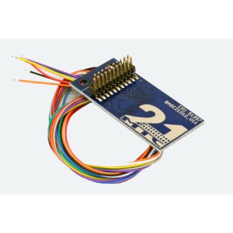 ESU 21 Pin MTC Adapter Board With Wires And Solder Pads (51957)
