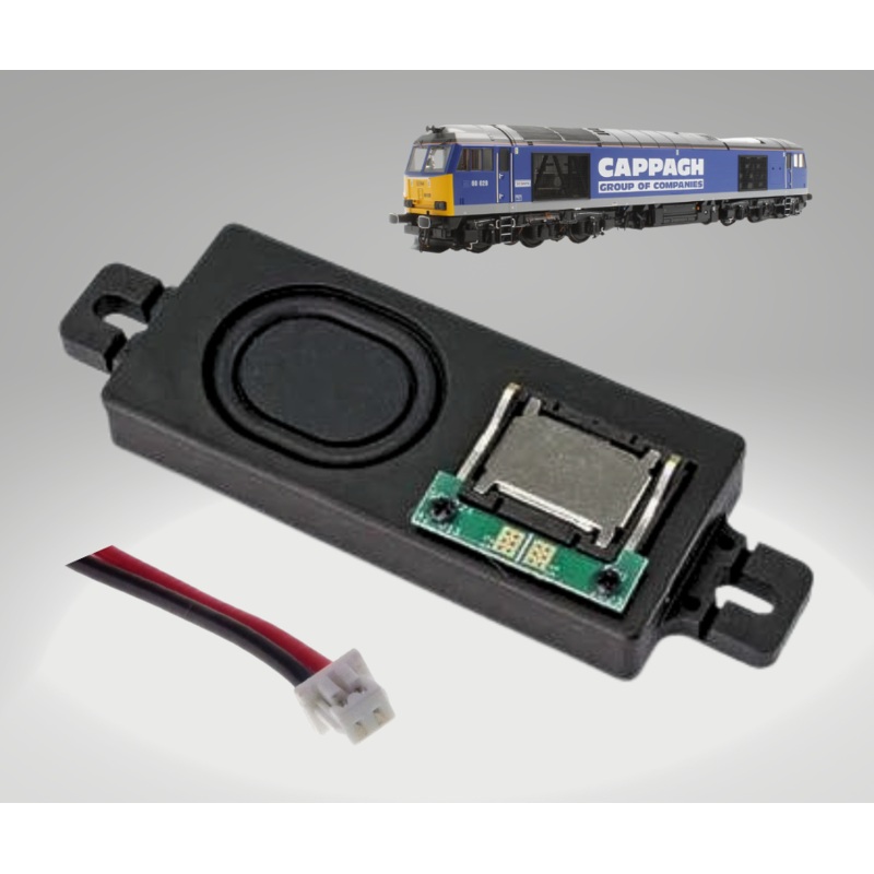 ESU Speaker With Cavalex Class 60 Plug (24x55x8.6mm, 4 Ohm, Passive Radiator 50344)