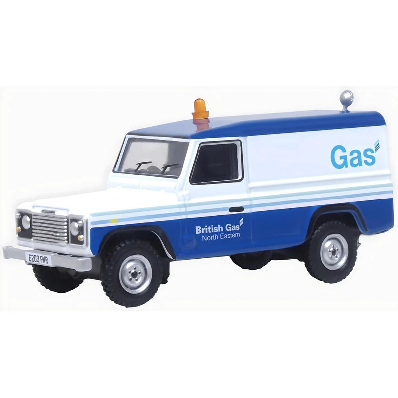 Oxford Diecast 1:76 Land Rover Defender British Gas 76DEF019