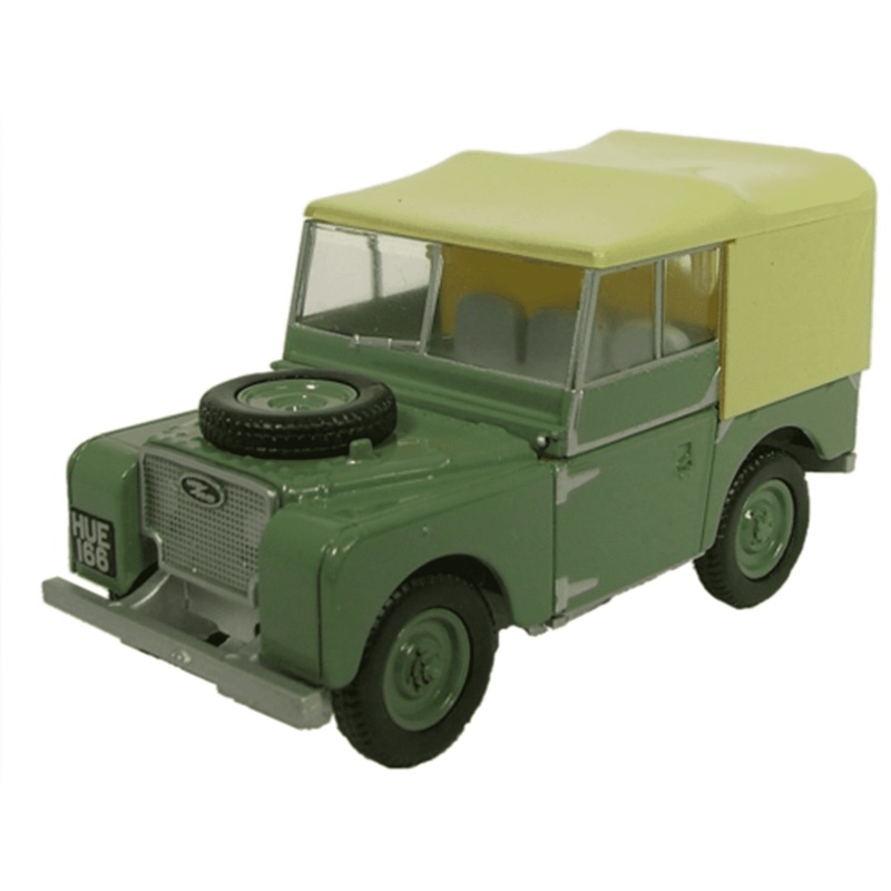 Oxford Diecast 1:76 Land Rover Series I 80 Sage Green 76LAN180001