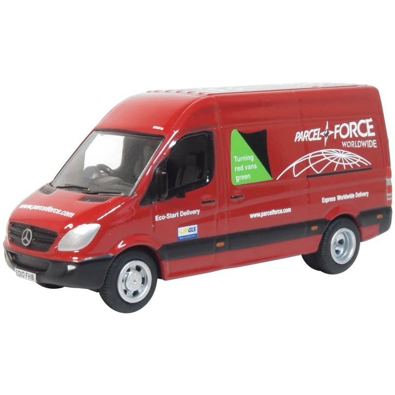 Oxford Diecast 1:76 Mercedes Sprinter Van Parcelforce 76MSV005