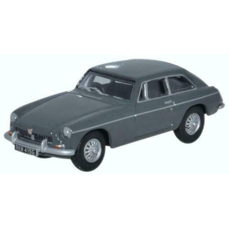 Oxford Diecast 1:76 MGB GT Grampian Grey 76MGBGT002