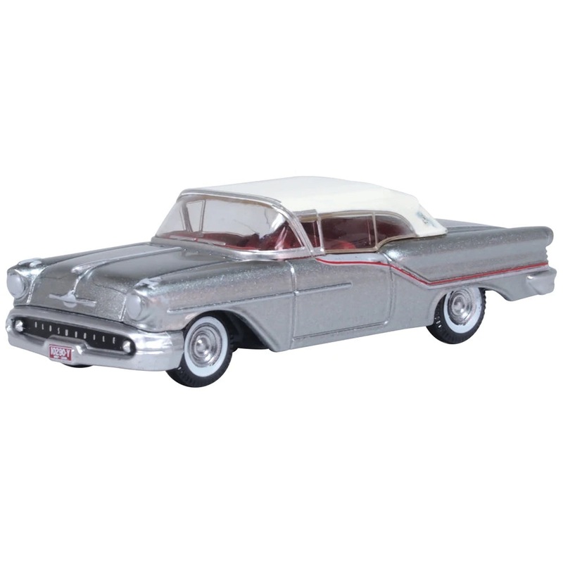 Oxford Diecast 1:87 Oldsmobile 88 Convertible Juneau Gray 87OC57003