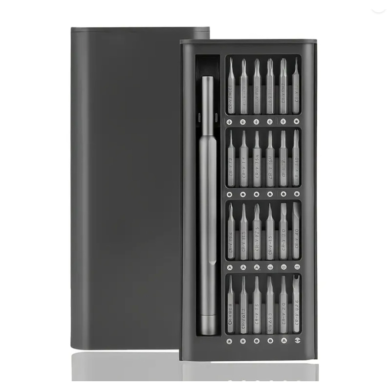 24 Piece Magnetic Tip Screwdriver Set, Ideal For Bachmann Body Screws Etc