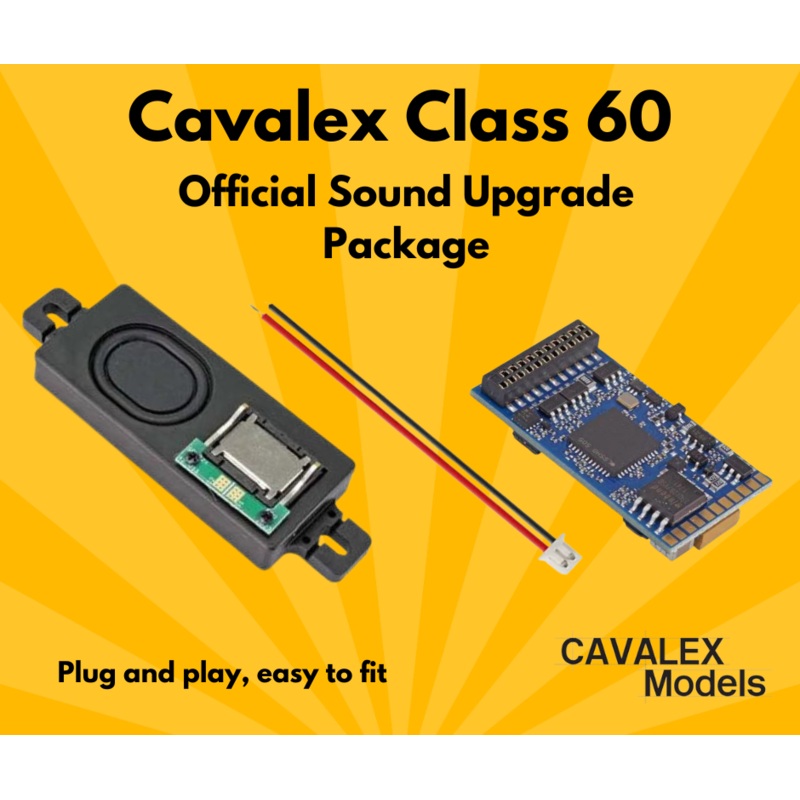 Official Cavalex Sound Upgrade Pack For The Class 60, Plug And Play