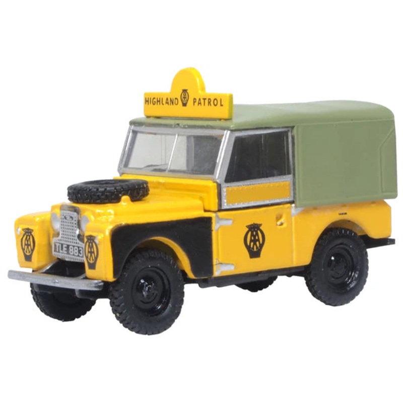 Oxford Diecast 1:76 Land Rover 88 Clanvas AA 76LAN188025