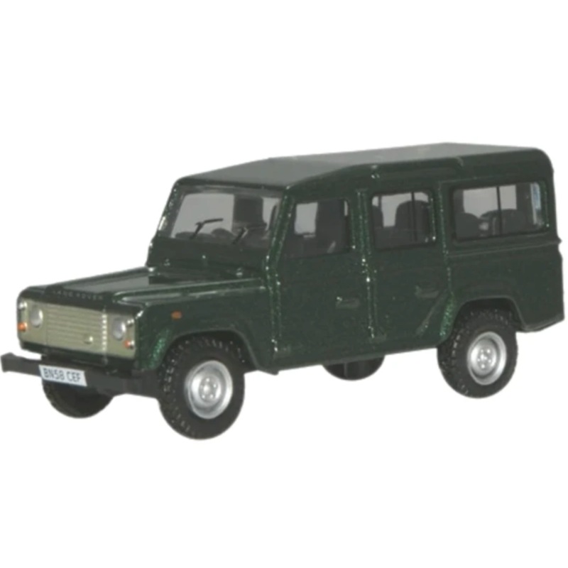 Oxford Diecast 1:76 Land Rover Defender Green 76DEF001