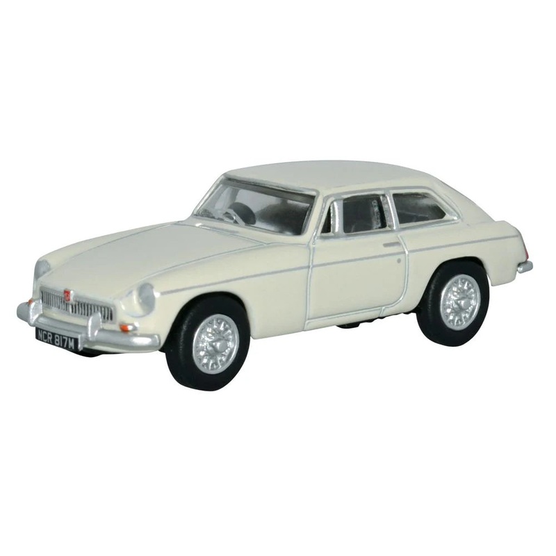 Oxford Diecast 1:76 MGB GT White 76MGBGT003