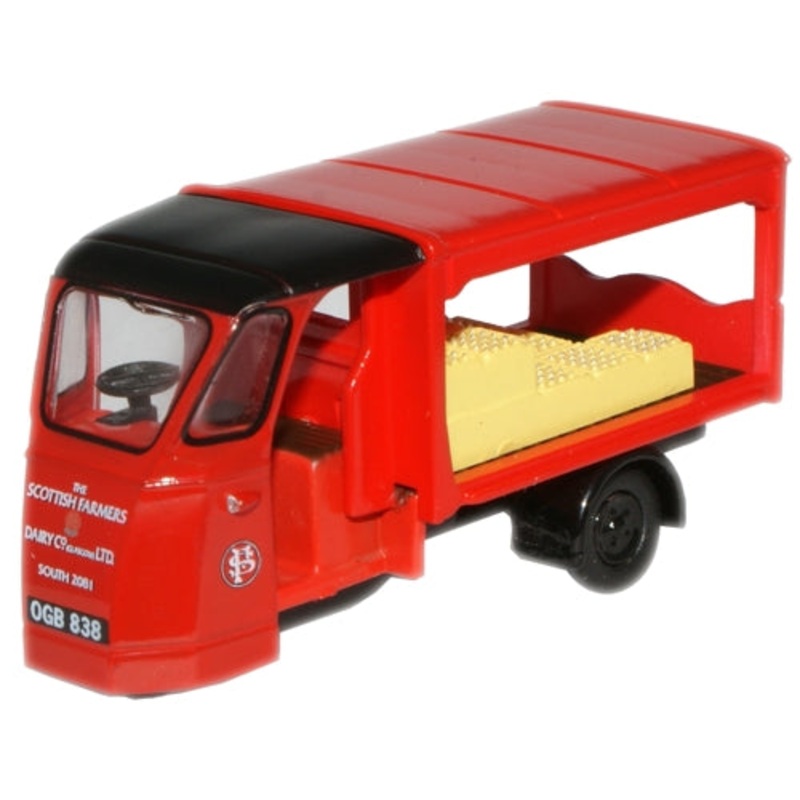 Oxford Diecast 1:76 Milk Float Scottish Dairy Farmers Co. Ltd. 76WE009