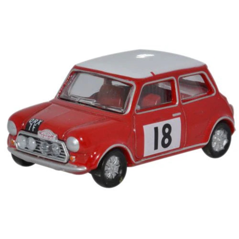 Oxford Diecast 1:76 Mini Cooper S MKII Monte Carlo Rally 1968 76MCS001