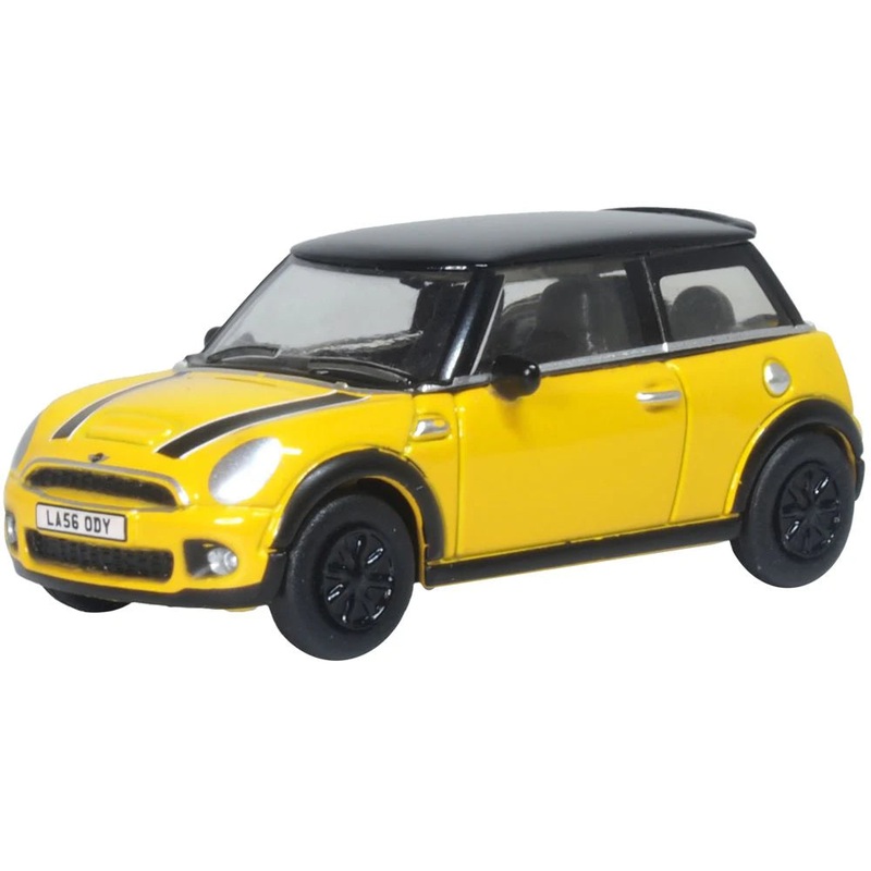 Oxford Diecast 1:76 New Mini Yellow 76NMN008