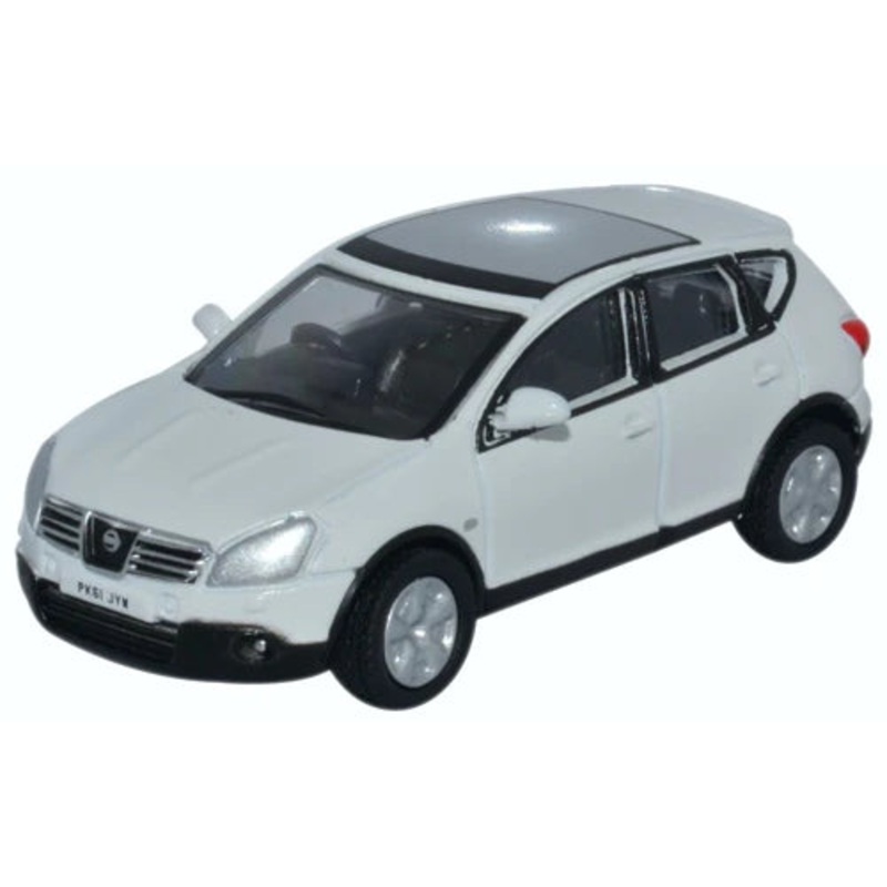 Oxford Diecast 1:76 Nissan Qashqui White 76NQ004