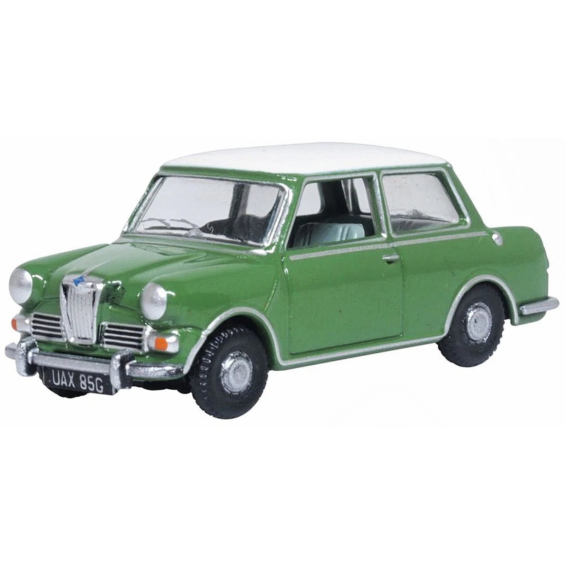 Oxford Diecast 1:76 Riley Elf Cumberland Green/Old English White 76RE003