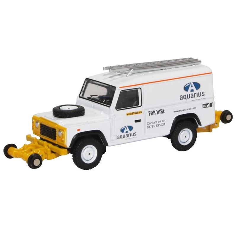 Oxford Rail 1:76 Rail Road Defender Aquarius Rail OR76ROR004
