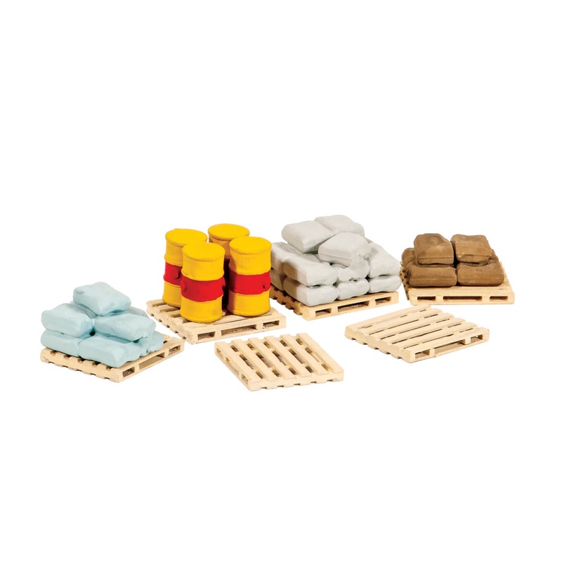 Pallets, Sacks and Barrels
