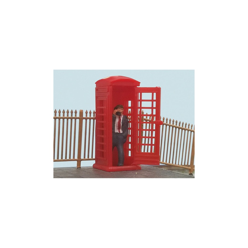 Telephone Box with Caller