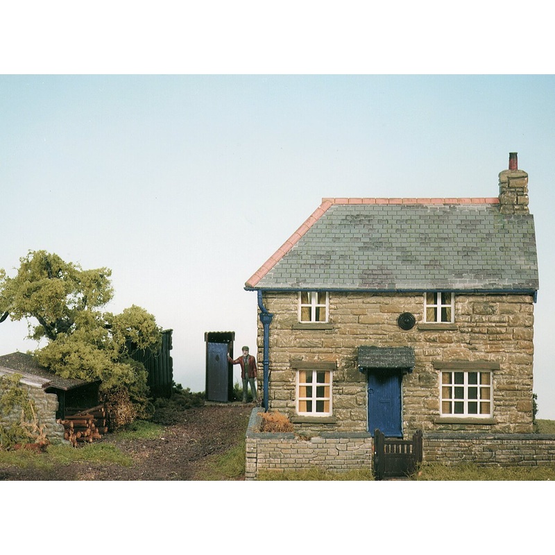 Farm Cottage Scene