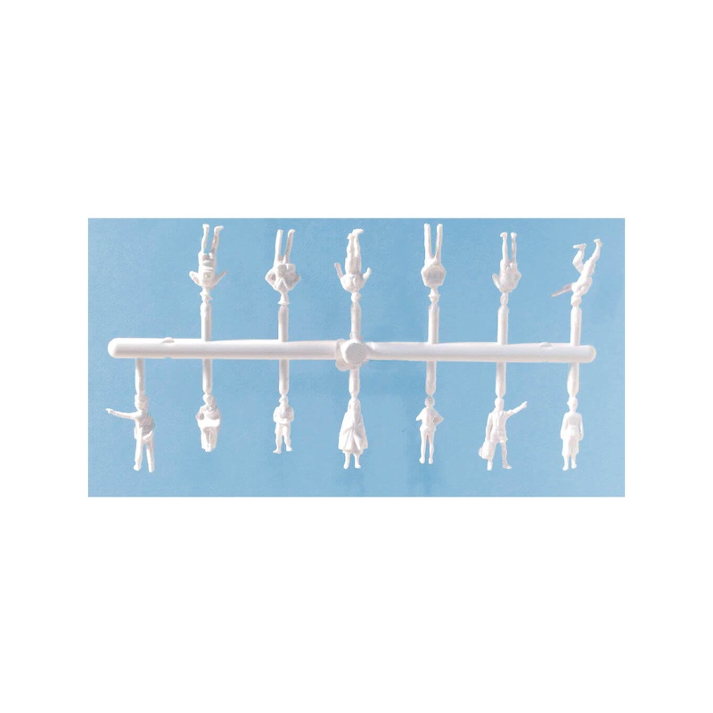 Unpainted Hikers, Public Service Personnel, Scouts and Cart