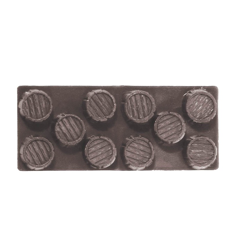 Barrels, Dark Brown