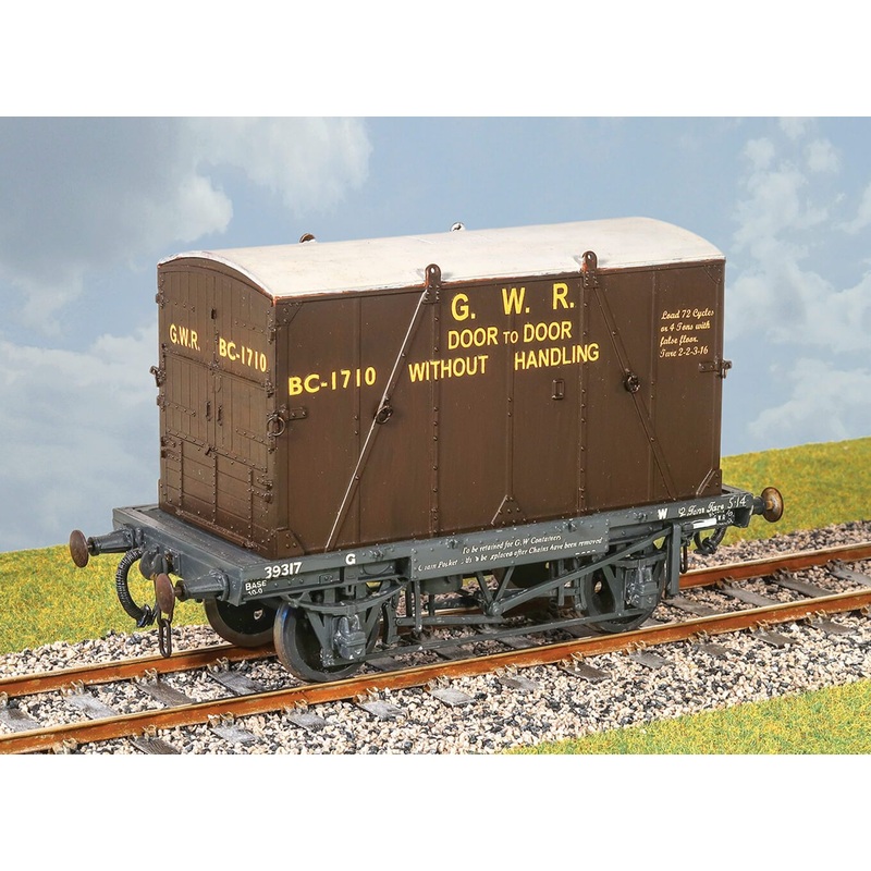 GWR Container Wagon with ‘B’ Cont.