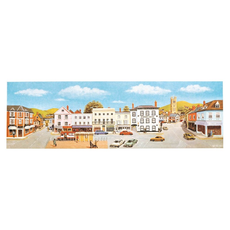 Large Market Town Backscene