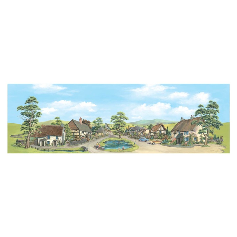 Large Village Backscene