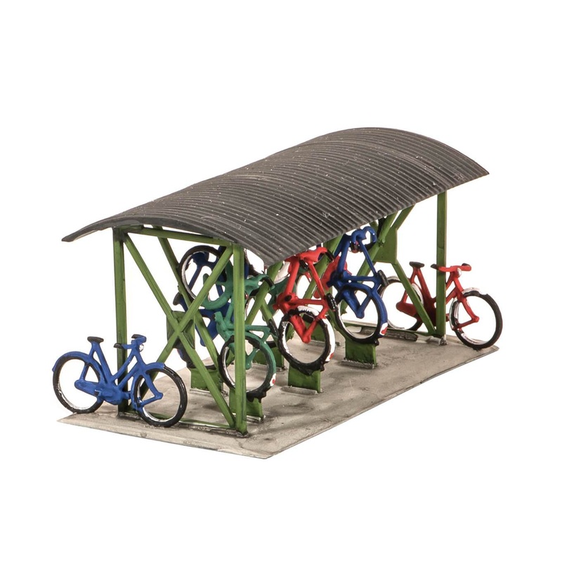 Bicycle Shed and Bicycles
