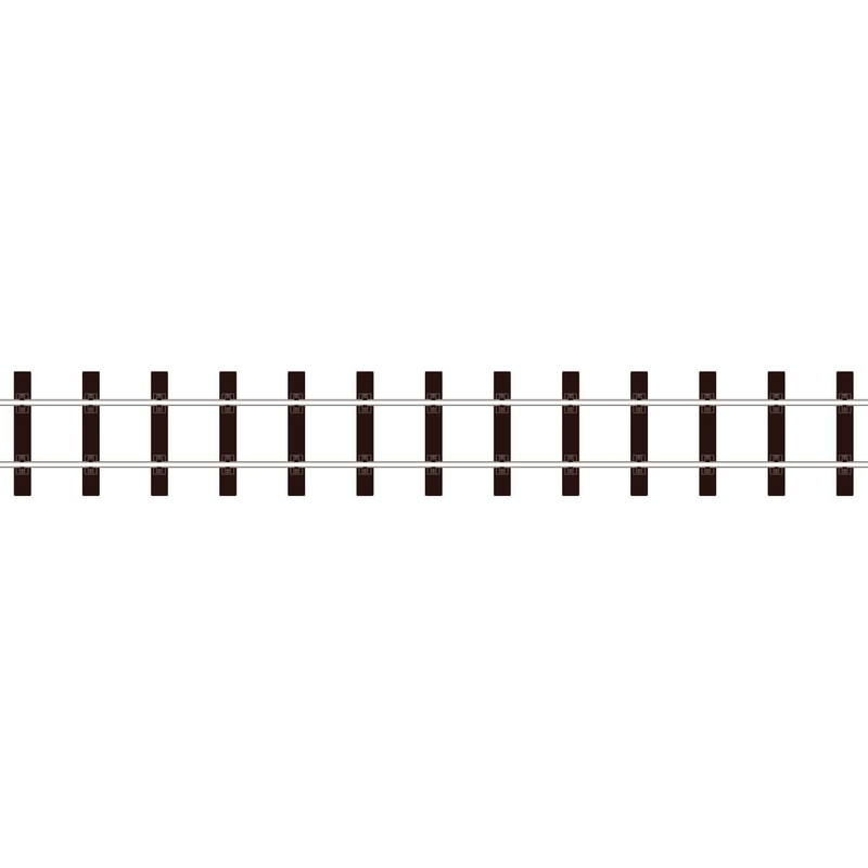Flexible Track, Wooden Sleeper