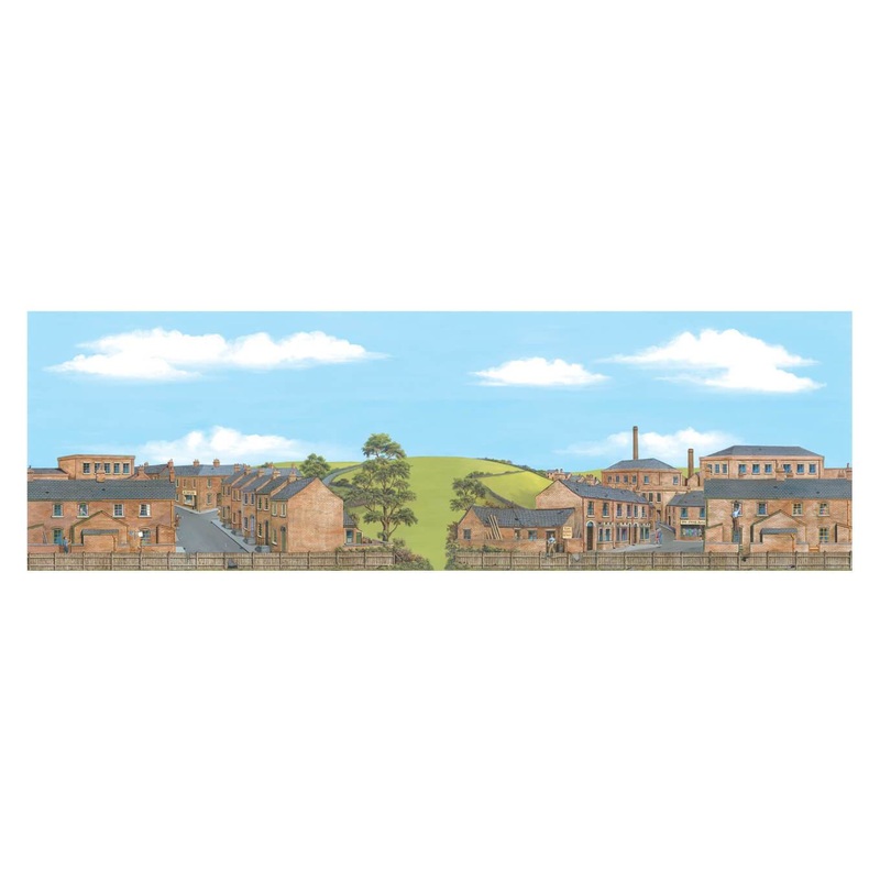 Medium Old Industrial Town  Backscene Extensions