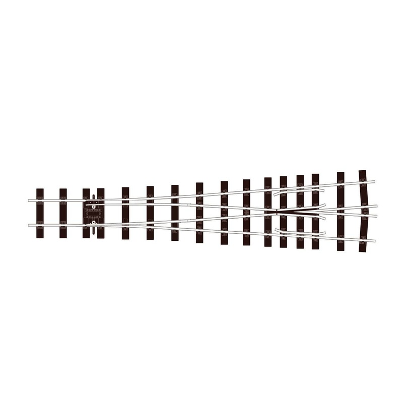Y Turnout, Medium Radius