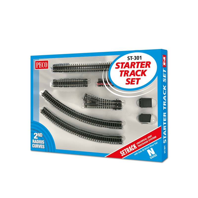 Starter Track Set – 2nd Radius – N Gauge