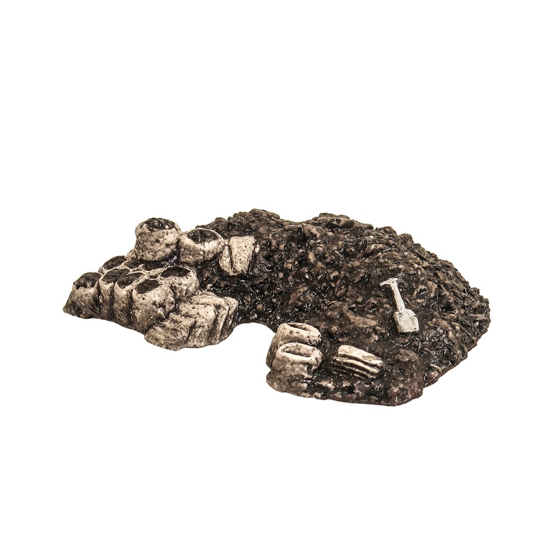Coal Heap, Sacks and Shovel