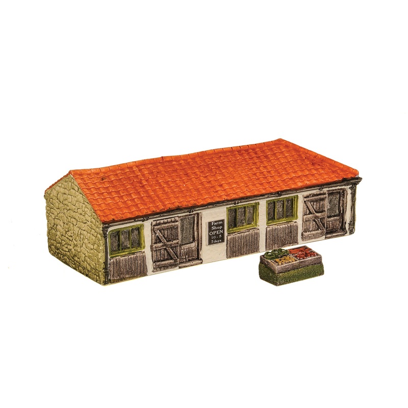 Farm Shop with Fruit and Veg Stall