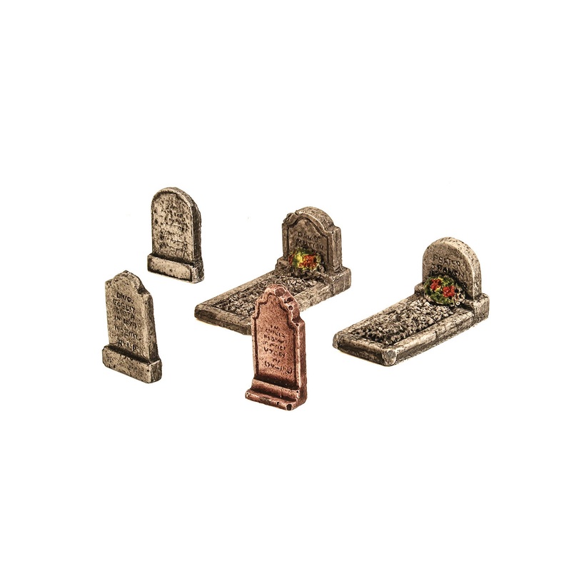 Gravestones Assorted Pack of 5
