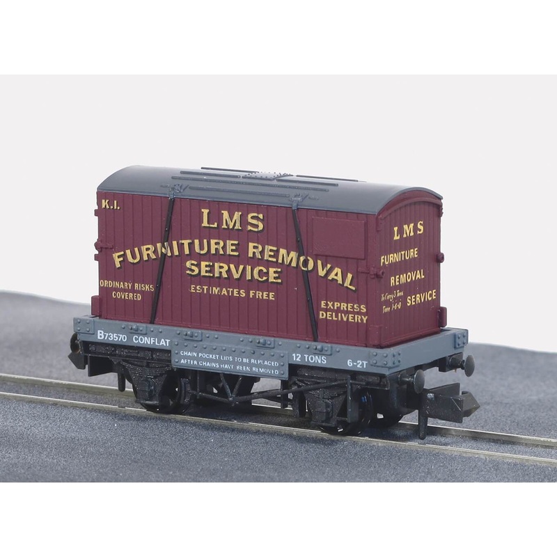 LMS Furniture Removals Conflat with Container
