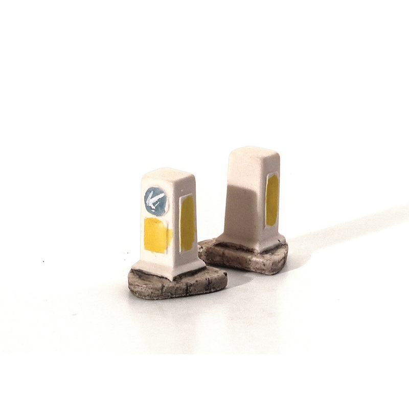 Modern Keep Left Sign