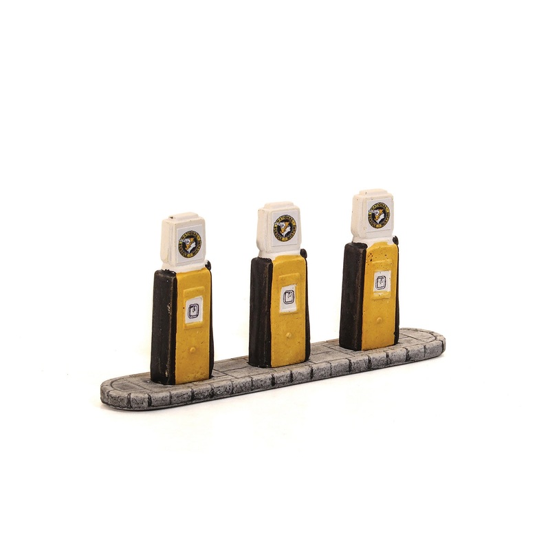 National Benzole 1960’s Petrol Pumps with Base