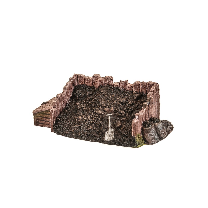 Old Wooden Coal Staith and Toolbox