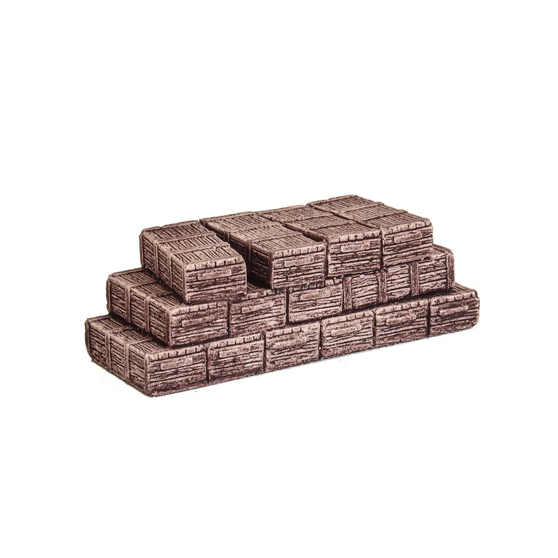 Pile of Wooden Crates