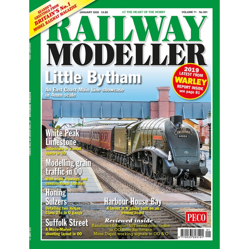 RAILWAY MODELLER JANUARY 2020 Vol.71 No.831