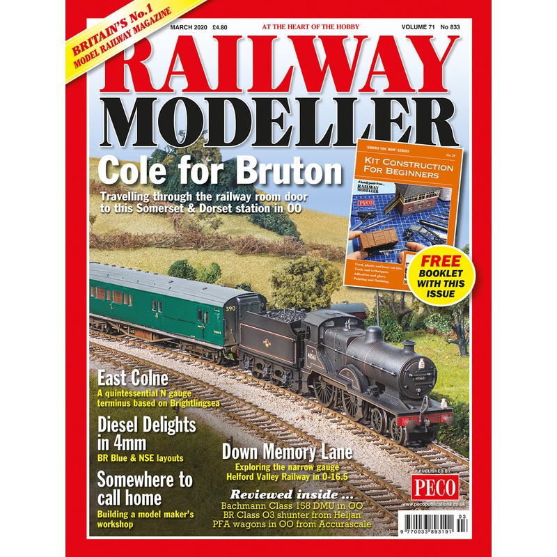RAILWAY MODELLER MARCH 2020 Vol.71 No.833