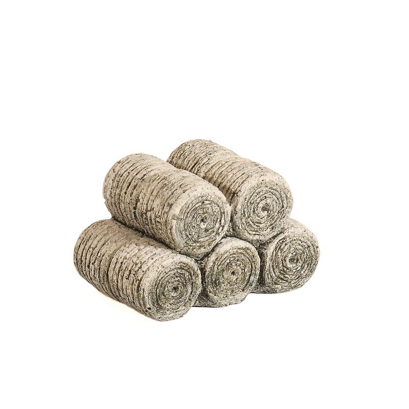 Round Hay Bales, Stacked