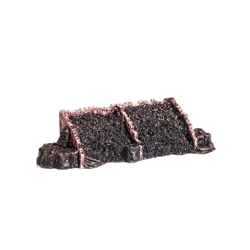 Wooden Coal Staithes with Coal Stacks