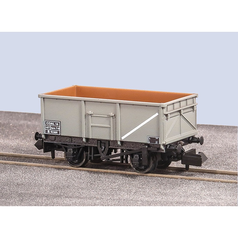 BR 16 Ton Mineral (Coal) Wagon , Unfitted, Grey