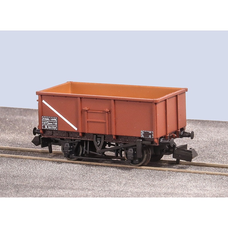 BR 16t Mineral Wagon, Coal 16VB, Fitted, Bauxite