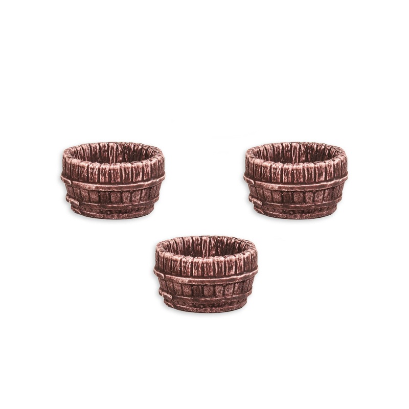 Lineside Half Barrels (x3)